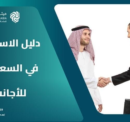 خطوة بخطوة.. دليل الاستثمار في السعودية للأجانب 2025 22 خطوة بخطوة.. دليل الاستثمار في السعودية للأجانب 2025